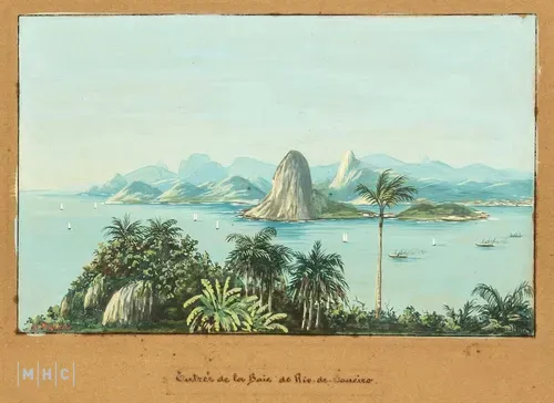 imagem: Entrée de la Baie de Rio de Janeiro