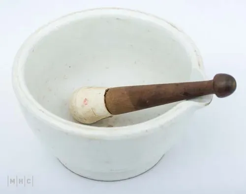 imagem: Almofariz e pistilo tipo pilão